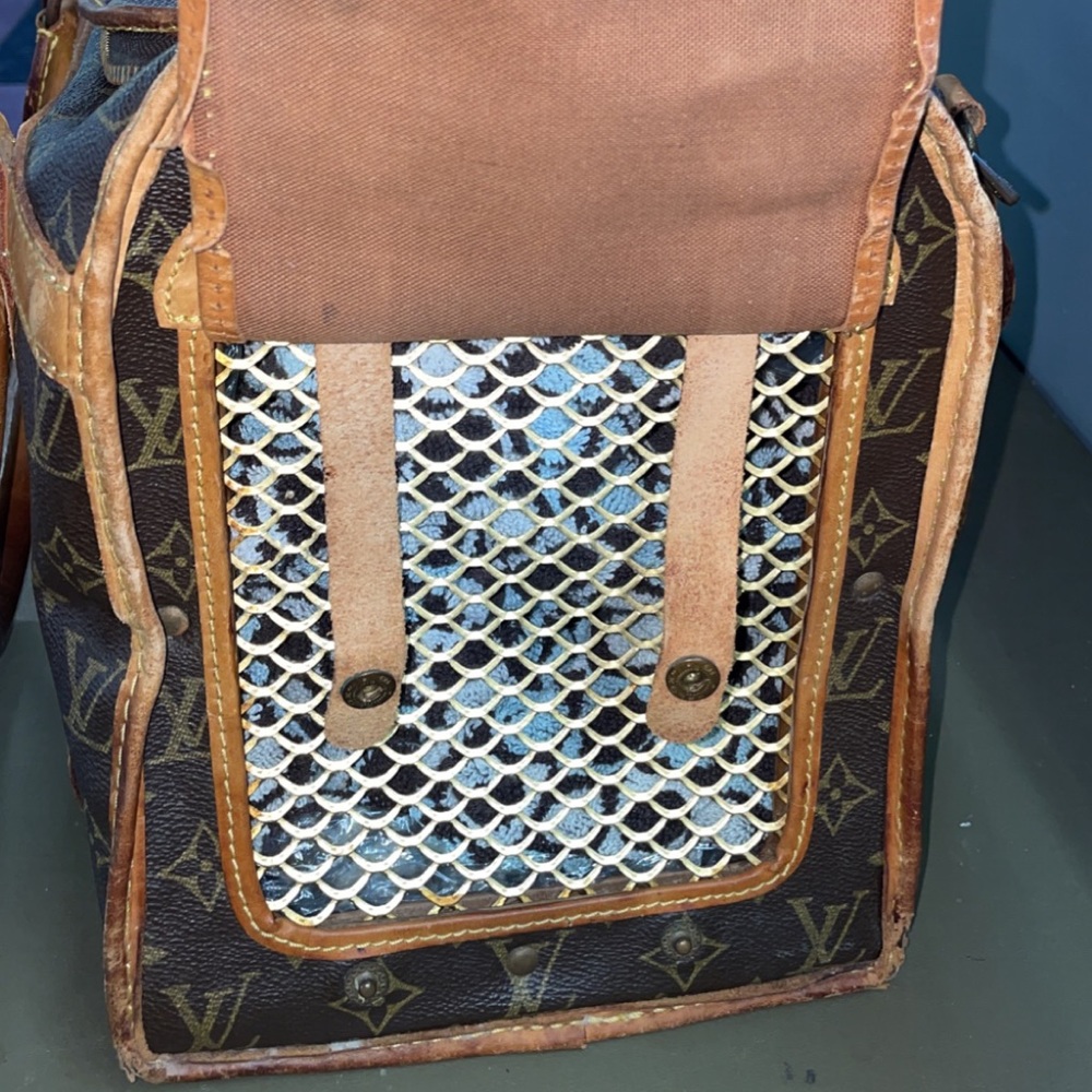 Vintage monogram Louis Vuitton Dog Carrier bag